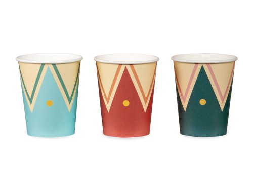 Circus Cups, mix, 220 ml (1 pkt / 6 pc.) Circus Cups, mix, 220 ml (1 pkt / 6 pc.)