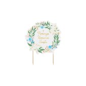 Cake topper ''Pierwsza Komunia Święta'', 16.7x20 cm, mix