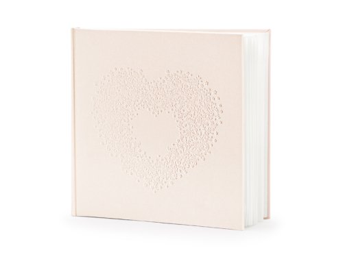 Guest Book, light pink, 20.5 x 20.5 cm, 22 pages