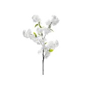 Artificial flower - Blooming Cherry, 97 cm, white