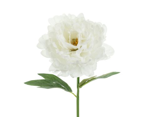 Artificial flower- Peony, 35 cm, white Artificial flower- Peony, 35 cm, white