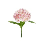 Artificial flower - Hydrangea Premium, 69 cm, light pink