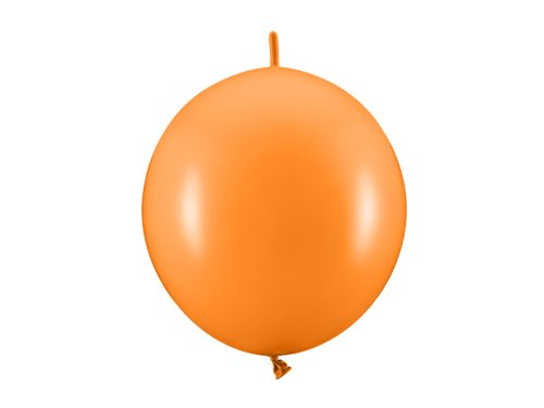 Linking balloons, 28 cm, Pastel Mandarin Orange (1 pkt / 20 pc.) Linking balloons, 28 cm, Pastel Mandarin Orange (1 pkt / 20 pc.)