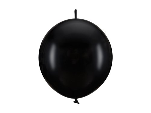Linking Balloons, 28cm, Pastel Black (1 pkt / 20 pc.) Linking Balloons, 28cm, Pastel Black (1 pkt / 20 pc.)