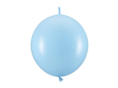 Linking Balloons, 28cm, Pastel Baby Blue (1 pkt / 20 pc.) Linking Balloons, 28cm, Pastel Baby Blue (1 pkt / 20 pc.)