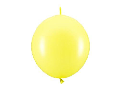 Linking balloons, 28 cm, Pastel Lemon Zest (1 pkt / 20 pc.) Linking balloons, 28 cm, Pastel Lemon Zest (1 pkt / 20 pc.)