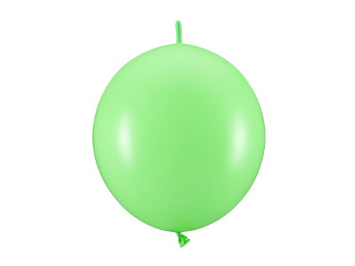 Linking balloons, 28 cm, Pastel Bright Green (1 pkt / 20 pc.) Linking balloons, 28 cm, Pastel Bright Green (1 pkt / 20 pc.)