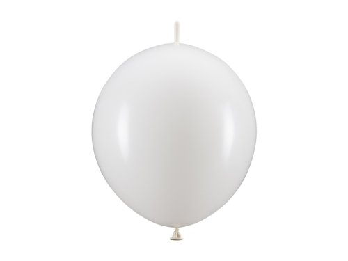 Linking balloons, 33 cm, white (1 pkt / 20 pc.)
