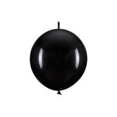 Linking balloons, 33 cm, black (1 pkt / 20 pc.)