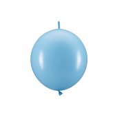 Linking balloons, 33 cm, light blue (1 pkt / 20 pc.)