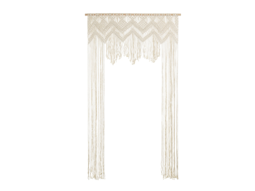 Macrame, off-white, 104x182cm Macrame, off-white, 104x182cm