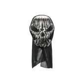 Skull mask, 18.5x24.5cm, mix