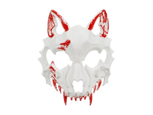 Bloody Wolf mask, 17x20cm, mix Bloody Wolf mask, 17x20cm, mix