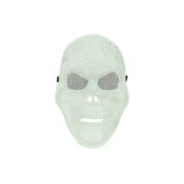 Glow in the dark Skull mask, 17x27cm, mix