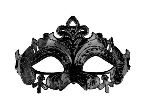 Carnival mask, 17x9 cm, black Carnival mask, 17x9 cm, black