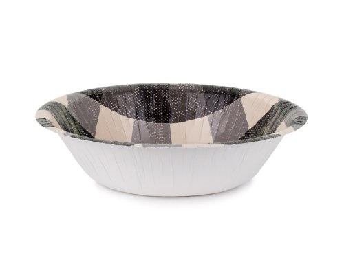 Checkered paper bowls, mix, 17x4.5 cm (1 pkt / 6 pc.) Checkered paper bowls, mix, 17x4.5 cm (1 pkt / 6 pc.)