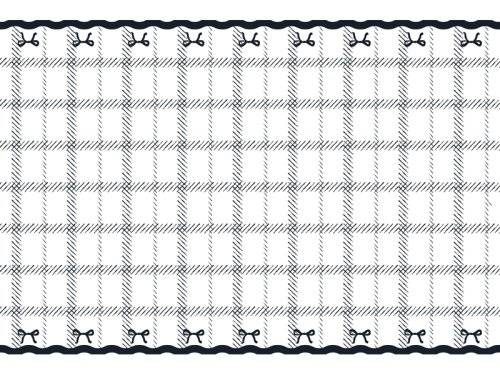 Tablecloth with bows, color mix, 180x120 cm Tablecloth with bows, color mix, 180x120 cm