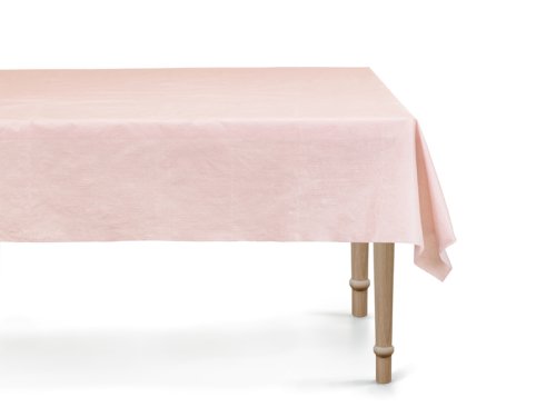 Disposable tablecloth, 180x120 cm, light pink Disposable tablecloth, 180x120 cm, light pink