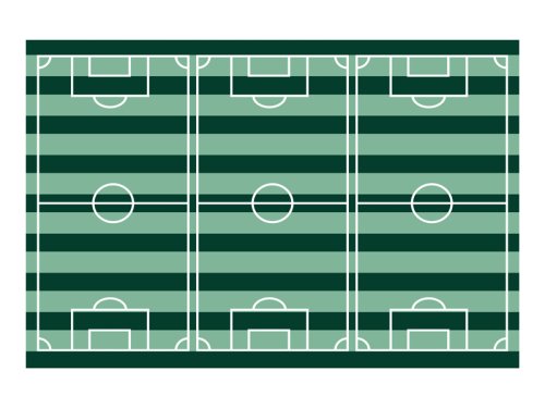 Football Field Tablecloth, 120x180cm, mix Football Field Tablecloth, 120x180cm, mix
