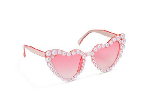 Heart-shaped Glasses, red Heart-shaped Glasses, red