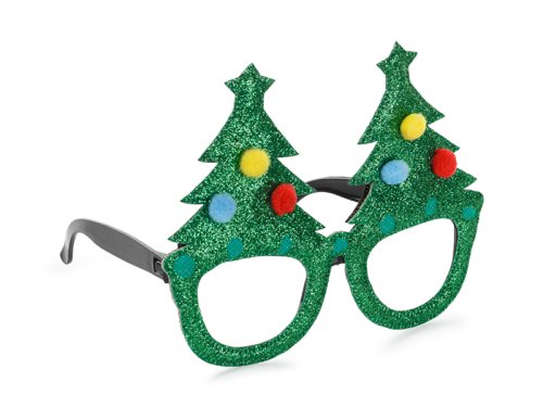 Christmas Tree Glasses, mix Christmas Tree Glasses, mix