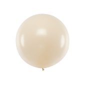Round balloon 1 m, nude