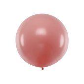 Round balloon 1 m, Pastel Wild Rose
