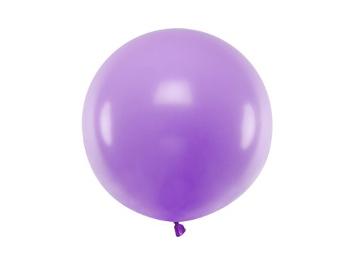 Round balloon 60 cm, Pastel Lavender Blue Round balloon 60 cm, Pastel Lavender Blue