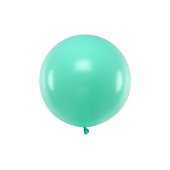 Round balloon 60 cm, Pastel Aquamarine