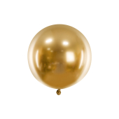 Round Glossy Balloon 60cm, gold