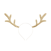 Headband Reindeer, gold, 34.5x22cm