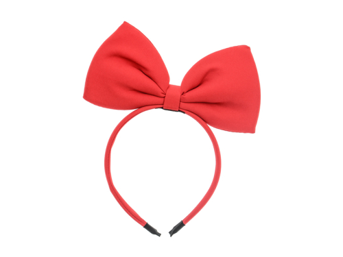 Headband Bow, red, 18x21cm Headband Bow, red, 18x21cm
