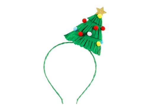 Headband Christmas tree, 13 x 24 cm, green Headband Christmas tree, 13 x 24 cm, green