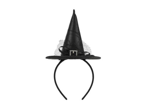 Witch Hat Headband, 17x28 cm, black Witch Hat Headband, 17x28 cm, black
