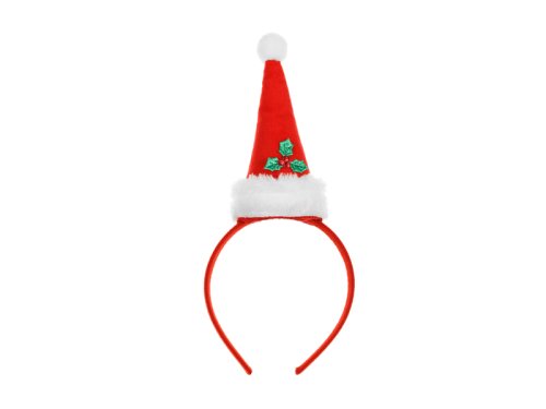 Santa Hat Headband, 11x26.5cm, mix Santa Hat Headband, 11x26.5cm, mix