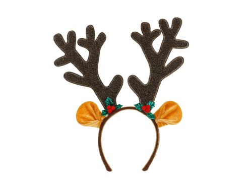Reindeer Antlers Headband with Ears, 29x34cm, mix Reindeer Antlers Headband with Ears, 29x34cm, mix