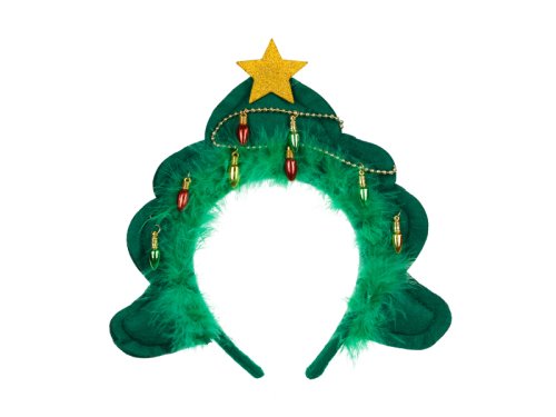 Christmas Tree Headband, 18.5x24cm, mix Christmas Tree Headband, 18.5x24cm, mix