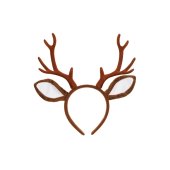 Reindeer Antlers Headband, 26x28.5cm, mix