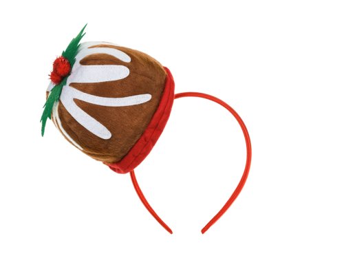 Cupcake with Mistletoe Headband, 19x19cm, mix Cupcake with Mistletoe Headband, 19x19cm, mix
