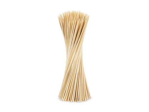 Wooden skewers, 25 cm (1 pkt / 200 pc.) Wooden skewers, 25 cm (1 pkt / 200 pc.)