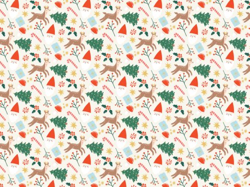 Wrapping paper - Merry Christmas, 70x200 cm Wrapping paper - Merry Christmas, 70x200 cm
