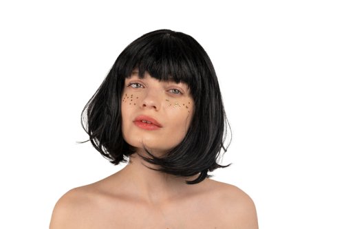 Cleopatra wig, black Cleopatra wig, black