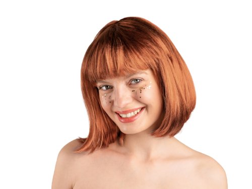Cleopatra wig, ginger Cleopatra wig, ginger