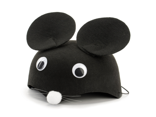 Cap Mouse, black Cap Mouse, black