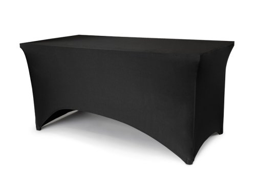 Banquet table cover, 183x76x74 cm, black Banquet table cover, 183x76x74 cm, black