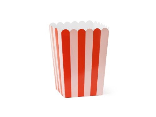 Boxes for popcorn, mix, 11x11x15.5cm (1 pkt / 6 pc.) Boxes for popcorn, mix, 11x11x15.5cm (1 pkt / 6 pc.)