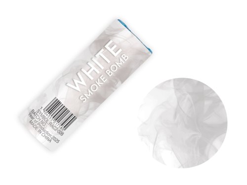 Color Smoke Bomb, 11.5 cm, white (1 pkt / 5 pc.) Color Smoke Bomb, 11.5 cm, white (1 pkt / 5 pc.)
