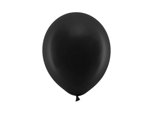 Rainbow Balloons 23cm pastel, black (1 pkt / 10 pc.) Rainbow Balloons 23cm pastel, black (1 pkt / 10 pc.)