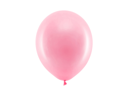Воздушные шары Радуга 23см пастельные, розовые (1 уп / 10 шт.)