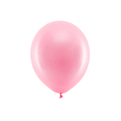 Воздушные шары Радуга 30см пастельные, розовые (1 уп / 10 шт.)